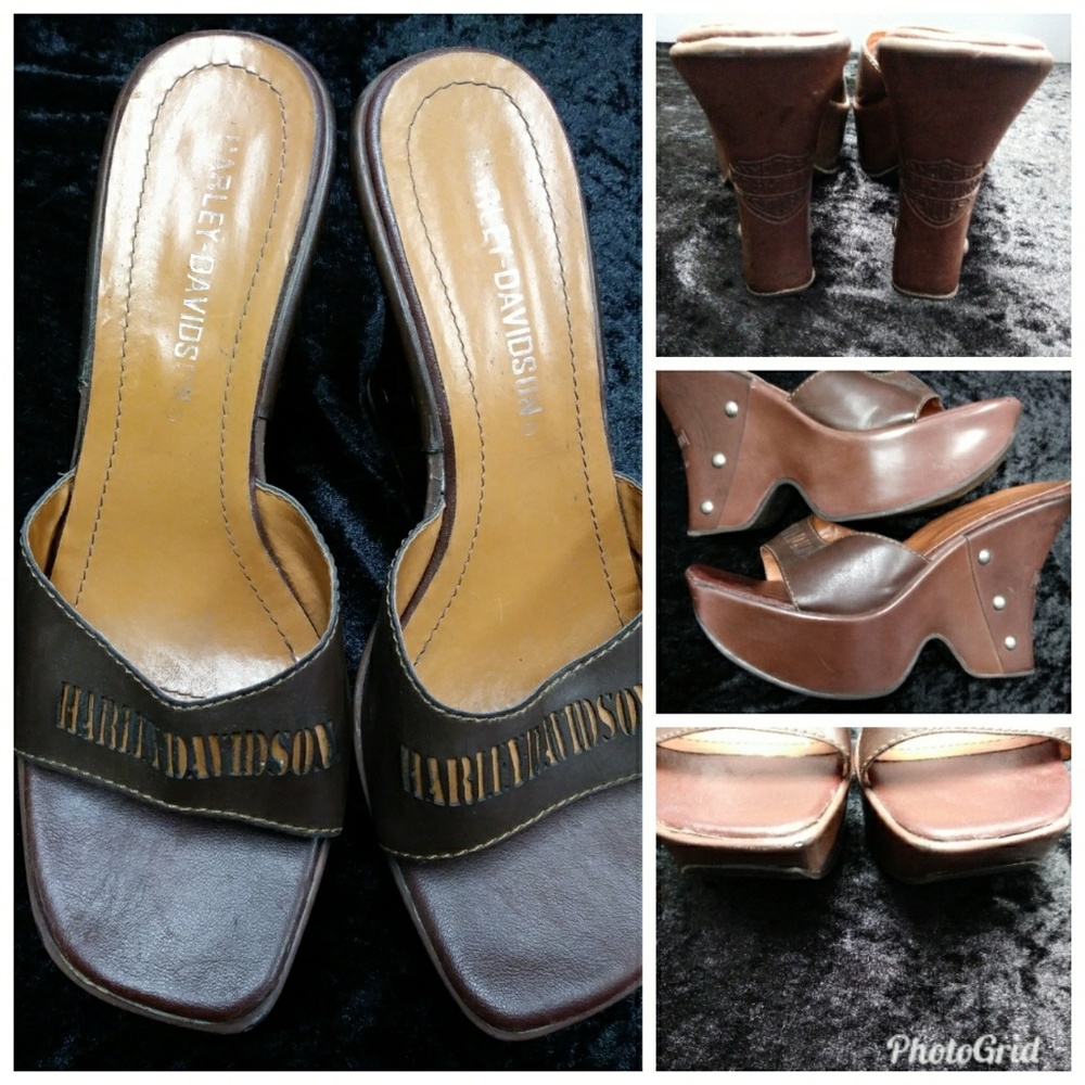 HARLEY DAVIDSON WEDGES!